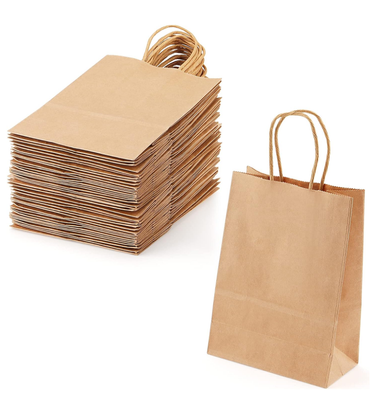 Kraft Paper bag w/ Handle （280*280*150MM）-400Pack